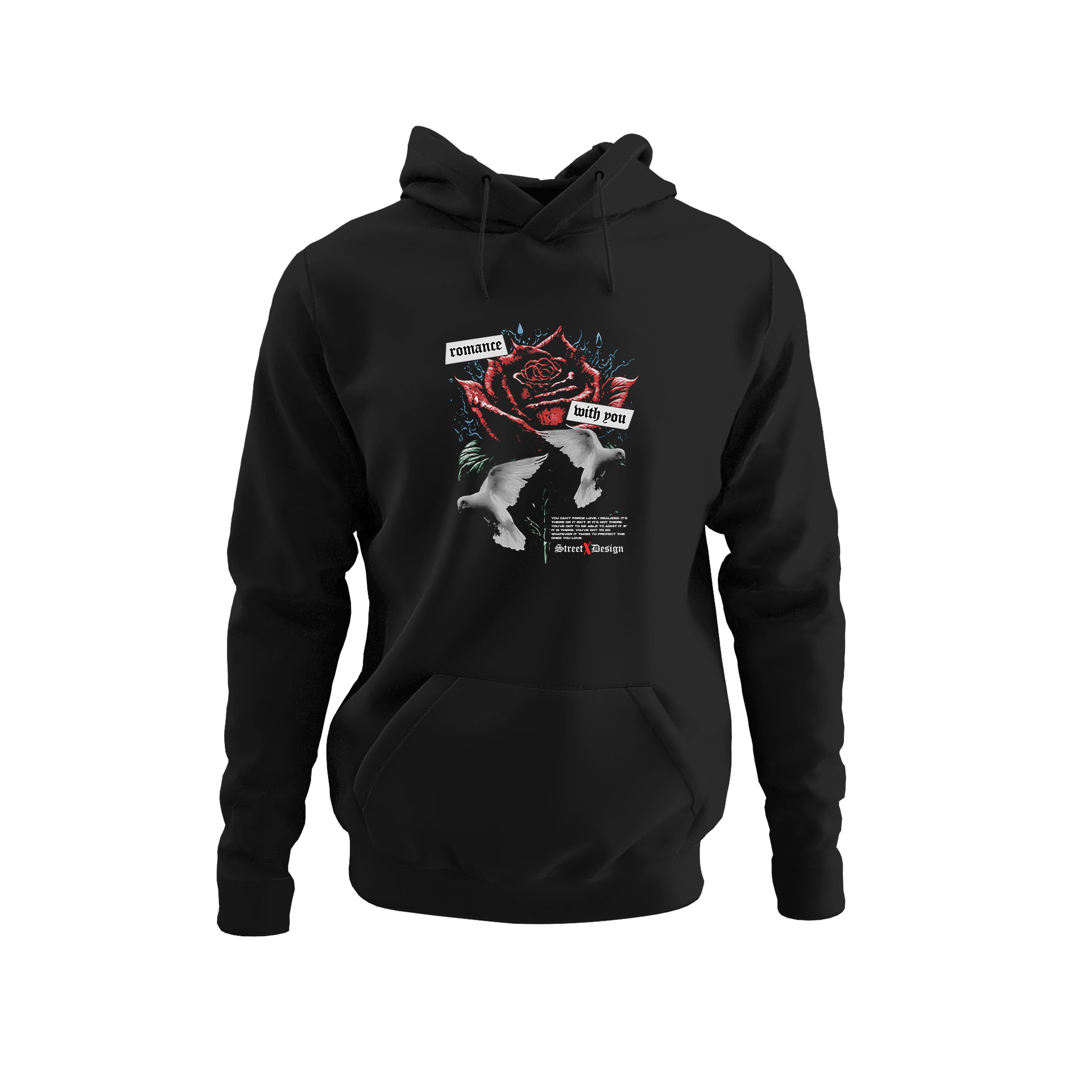 Alfaq Romance dove Hoodie